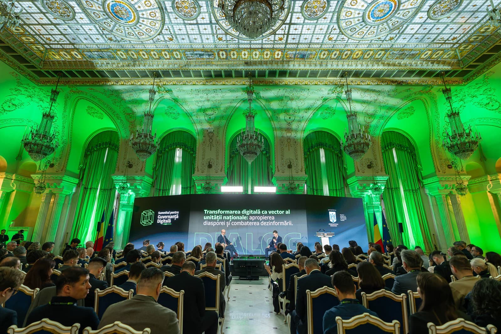 Scena principală în sala Palatului Cotroceni, 2025